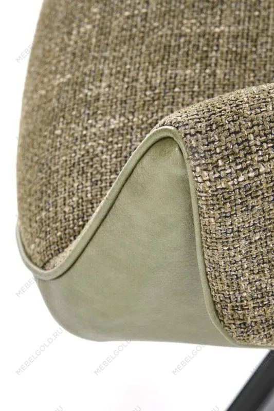 Стул кухонный Halmar K579 поворотный (зеленый/черный) | изображение 8