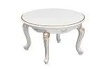 Столик круглый Натали белый глянец | изображение 1