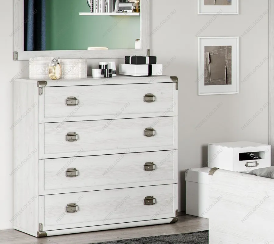 Комод Индиана JKOM4S/80 сосна каньон | изображение 3