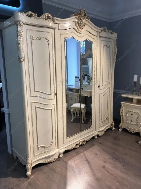 м. Марьина Роща - Шкаф Джоконда 3-дверный крем глянец | изображение 3