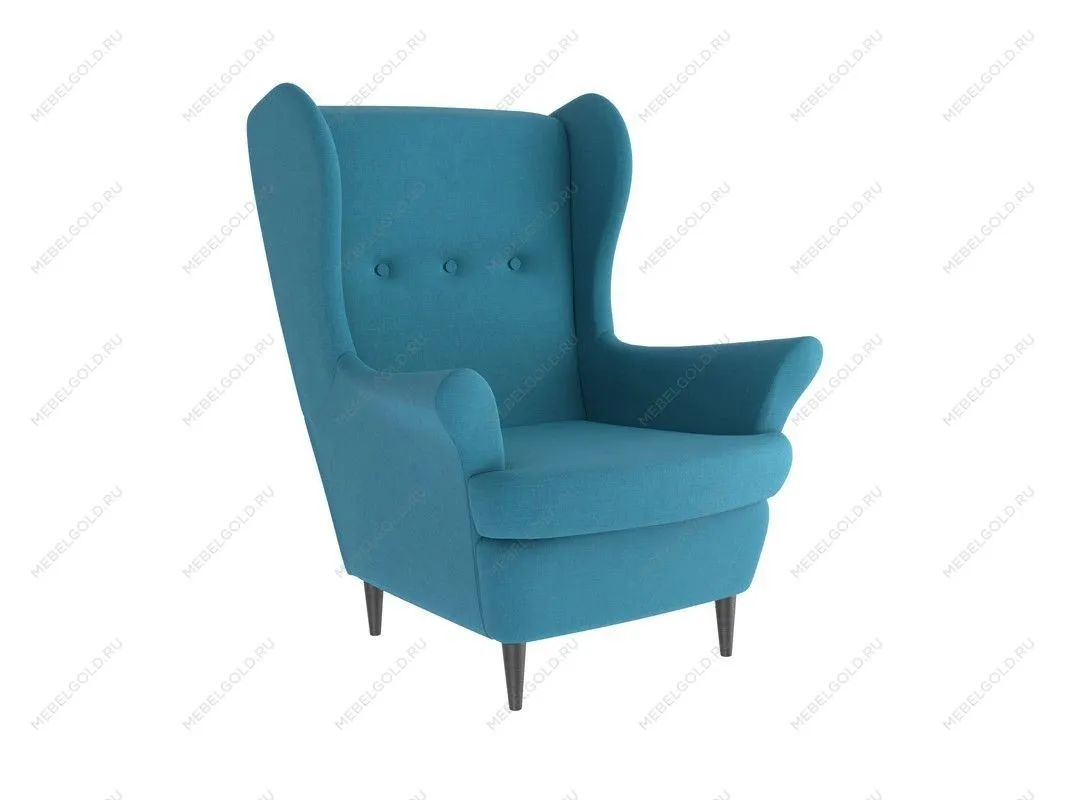 Кресло для отдыха ВАЛО, 82х98х101 см, сине-зеленый