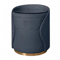 Пуф-тумба Антрацит (новабук) золото Sweet dreams PS-101