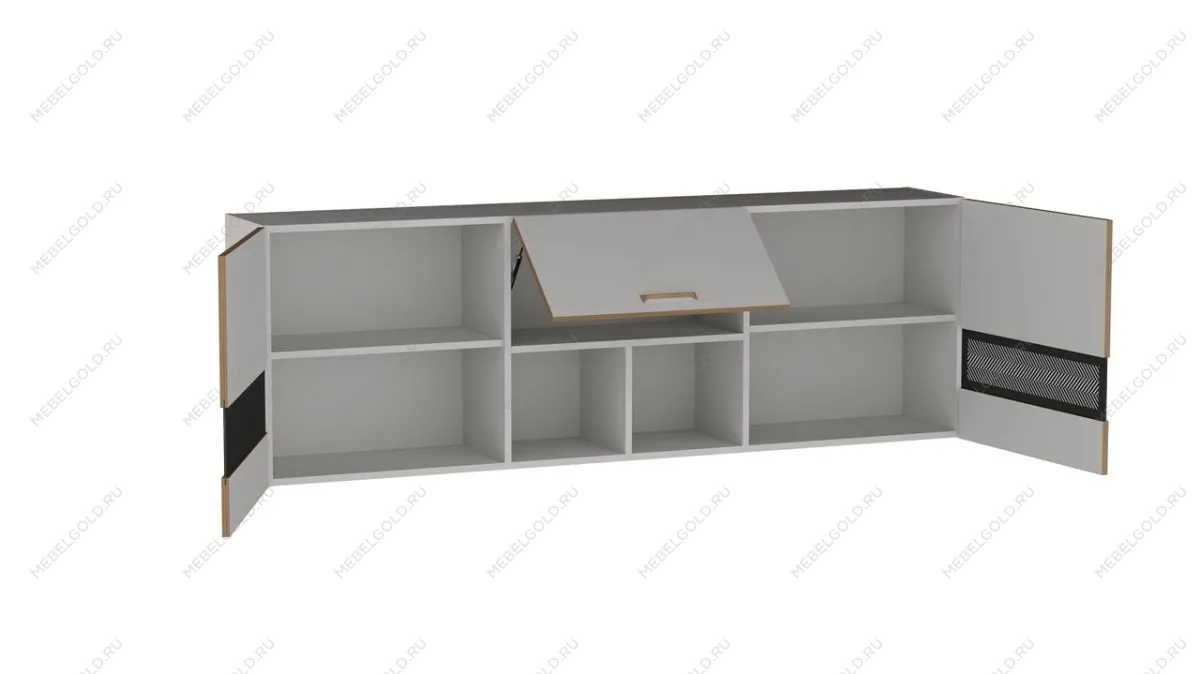 Шкаф ШСТ-180 NEW, Смарт (1800*316*600) Серый, 22622 | изображение 1