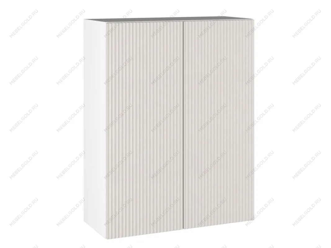 Шкаф 960 ШГ-75, Виста (750*316*960) Экокожа Белый, 26324