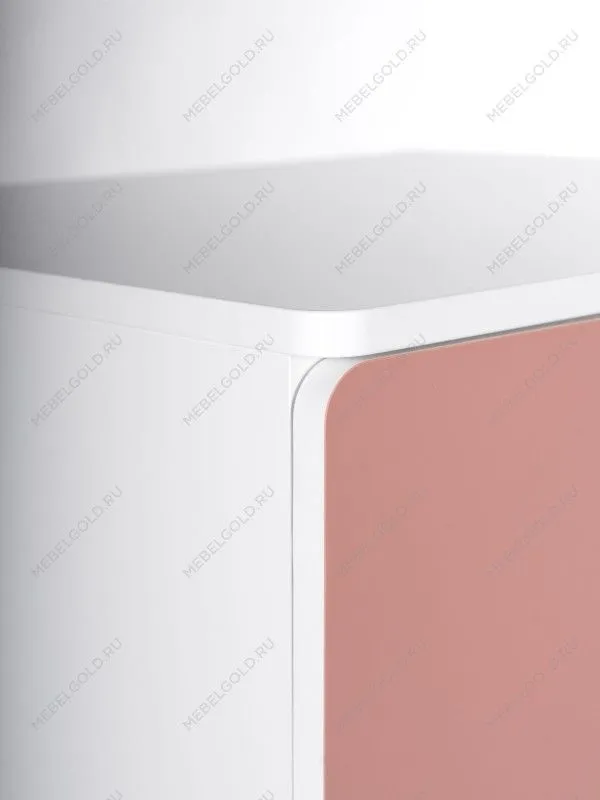 Шкаф Пикси распашной, с двумя дверьми и полкой 60х57х120, мечтательный пион | изображение 2