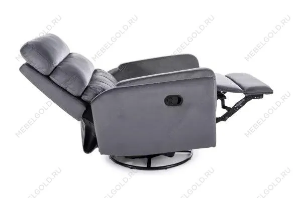 Кресло Signal ARGOS Velvet раскладное (серый) | изображение 1