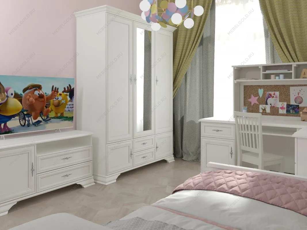 Детская Кентаки белый 3