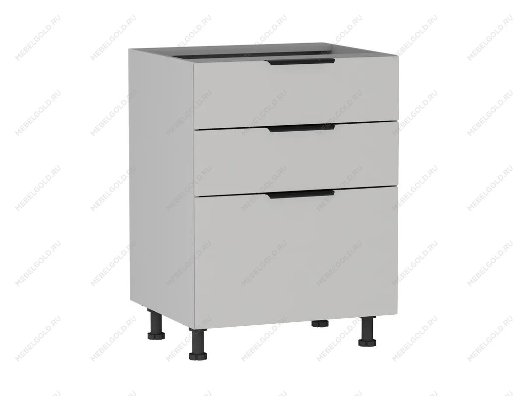 Стол с ящиками СЯ-60 (176/356), Ватель (600*523*820) Экокожа Белый, 23919