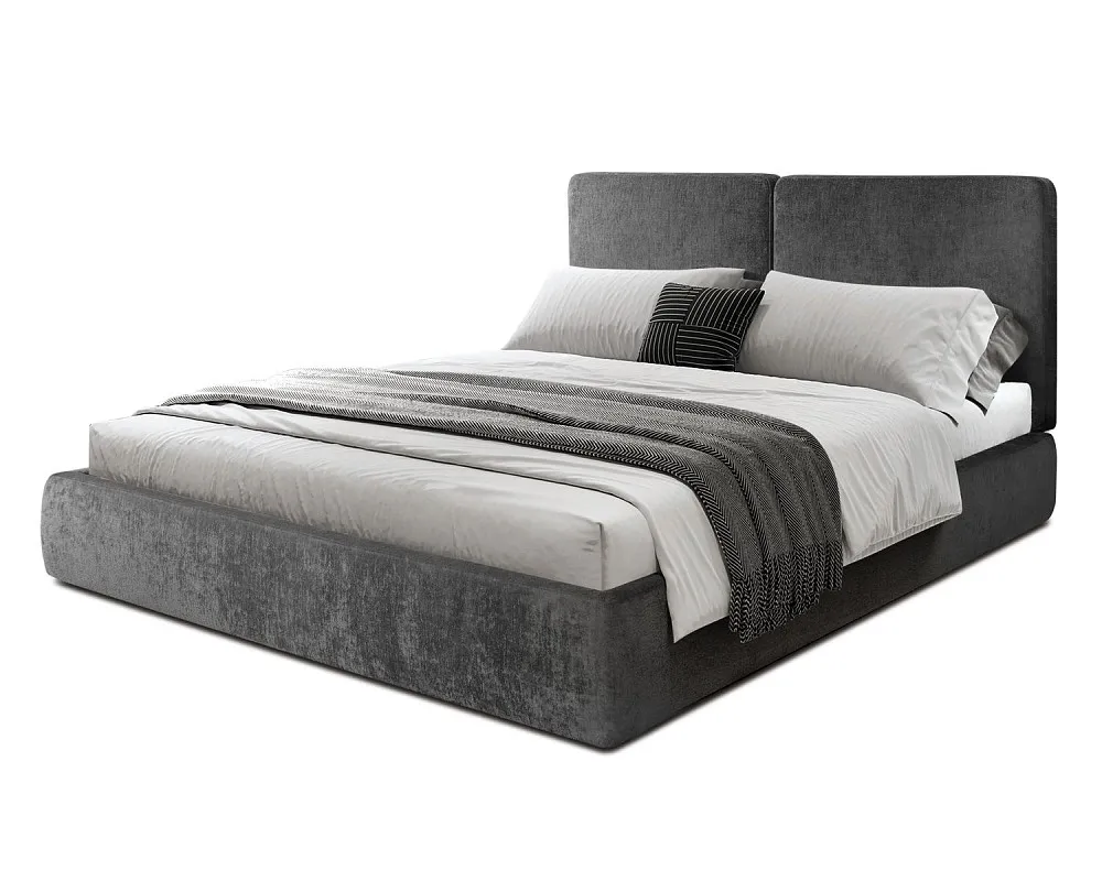 Кровать Natura 1.6 м, с подъемным механизмом (Шенилл 525), НТКР-1[3]