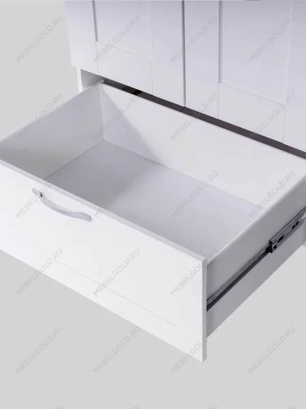 Шкаф Сириус, 2 двери и 1 ящик, 78х50х190 см, белый | изображение 11