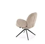 Стул кухонный Halmar K568 поворотный (темно-бежевый/черный) | изображение 1