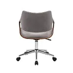 Кресло компьютерное Halmar COLT (ореховый/серый) | изображение 3