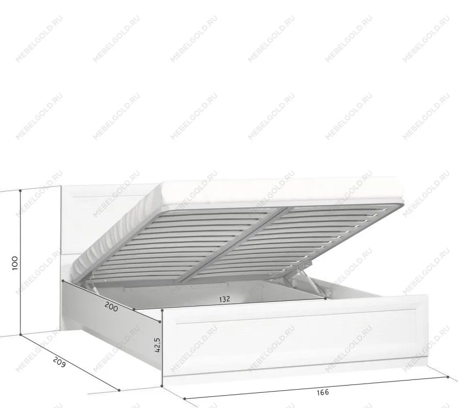 Кровать Мальта LOZ160x200 с подъемным механизмом | изображение 1