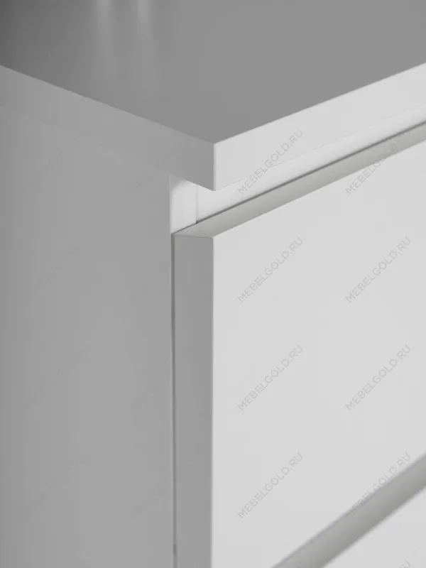 Комод Варма, 4 ящика, 80х100х40 см, эмаль белая | изображение 8