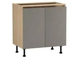 Стол С-80, Женева (800*520*870) Дуб Палермо/Серый камень , 22014