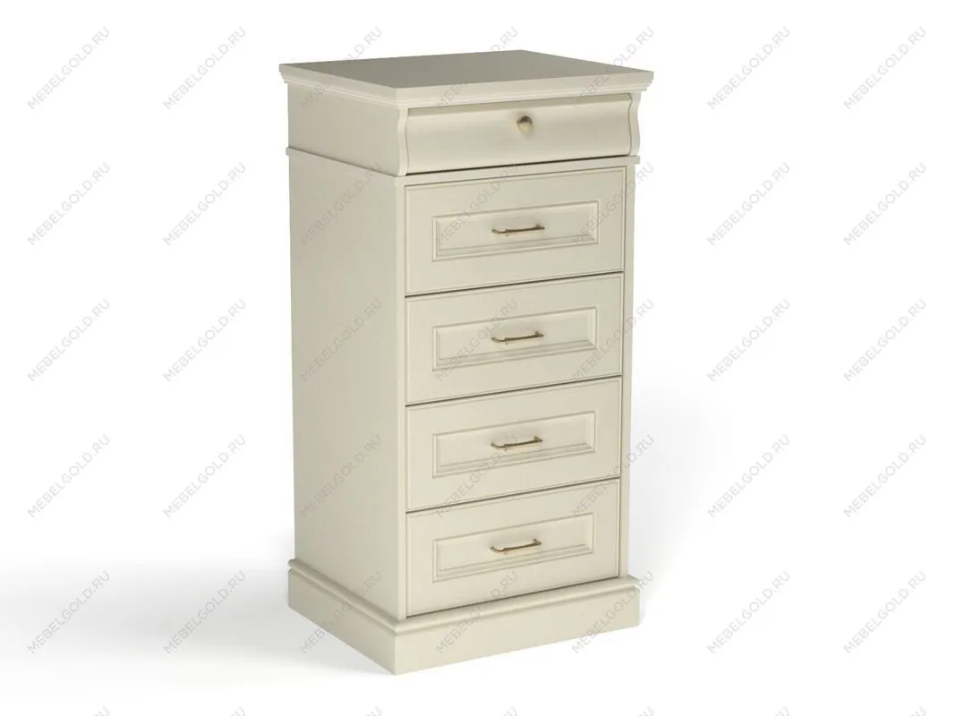 Комод высокий, Сиена (550*469*1097) Береза бежевая, 12304