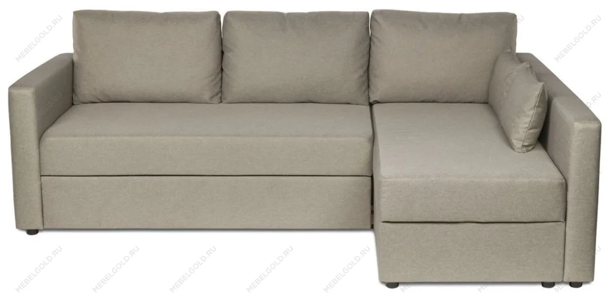 Диван-кровать ВАЛО, 230х91х72 см, серо-бежевый | изображение 5