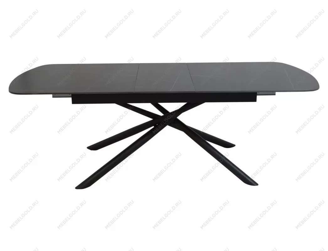 Стол обеденный Signal VECTOR Ceramic 180 (черный/черный) | изображение 4