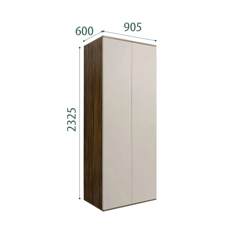 Шкаф 2-х дверный Bogemia Woodline Air (Шелк) БМШ2/2(0)
