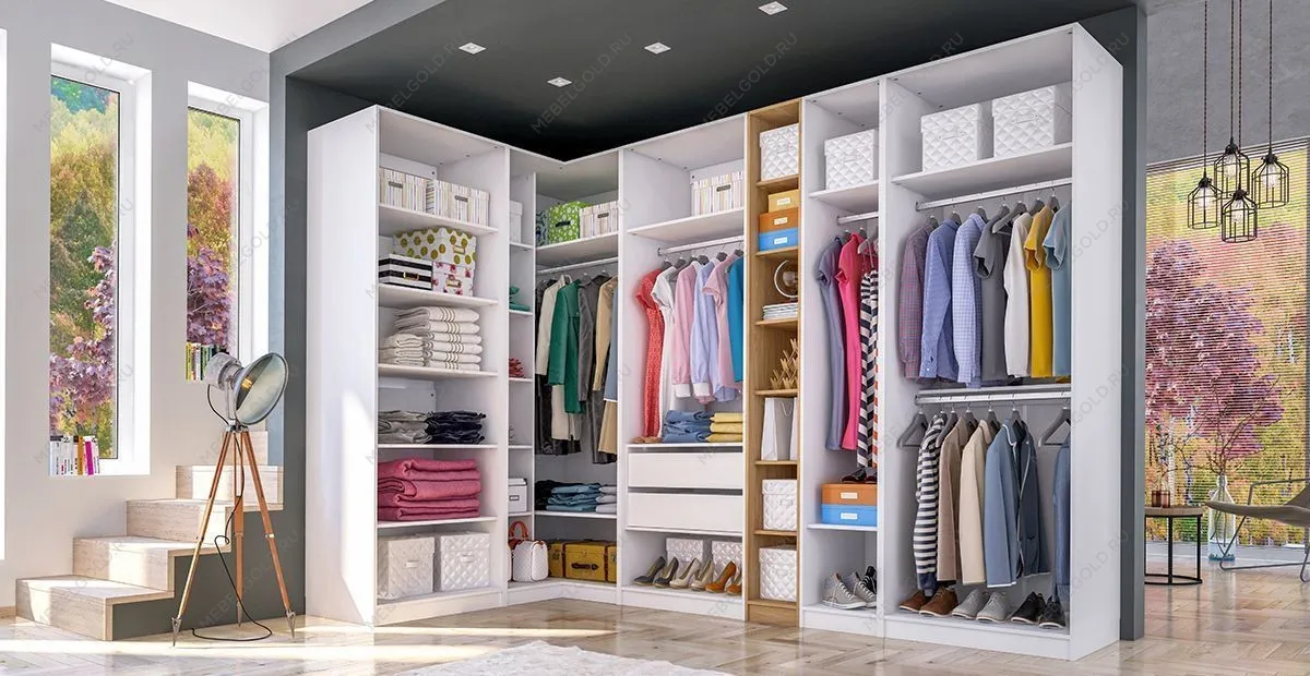 Шкаф Отис МН-039-06 П4 с фасадом МДФ (белый) | изображение 4