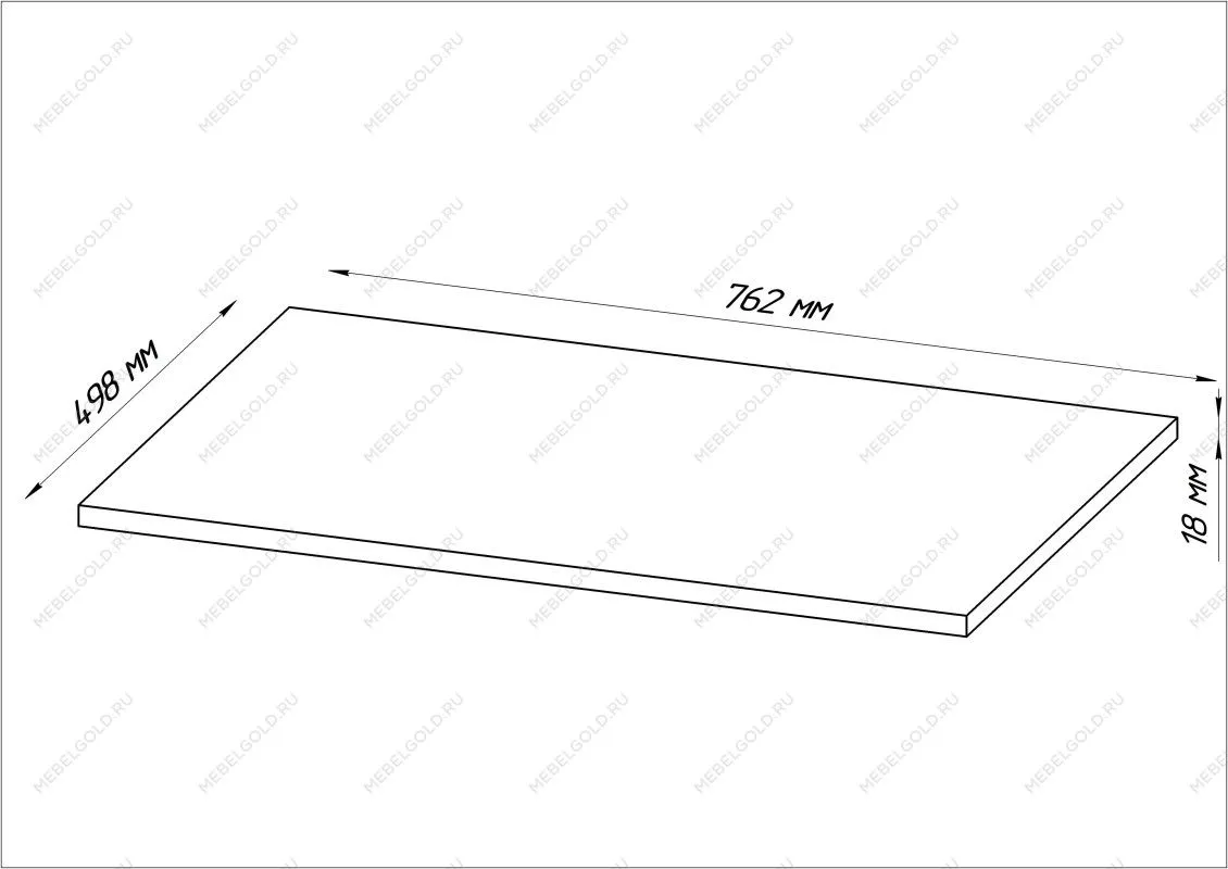 Центральный склад - ОРИОН полка ИКЕА / IKEA Дуб Венге | изображение 1