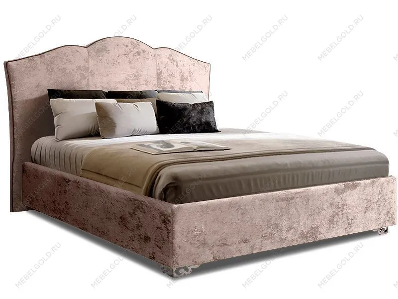 Кровать Лотос 1,4 м, с подъемным механизмом (Розовая дымка) Sweet Dreams ЛСКР140-1[3]