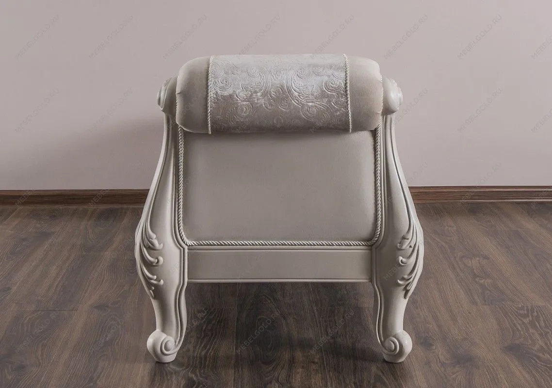 Оттоманка Мокко с одним подлокотниками бежевый | изображение 9