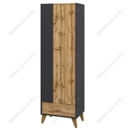 Шкаф комбинированный Сканди МН-036-09 Графит