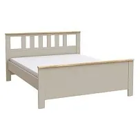 САГА кровать двойная 160х200 кашемир/ясень