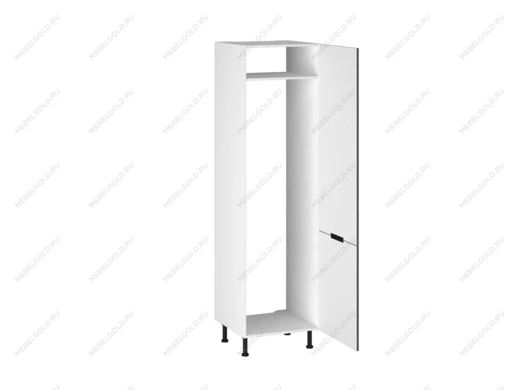 Шкаф-пенал ПХ-60, Виста (600*586*2216) Экокожа Серый, 26674 | изображение 1