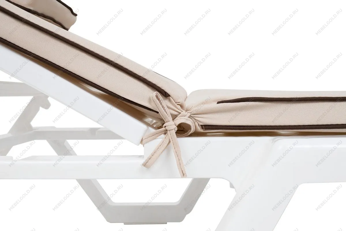 Матрац 710*570/1130*570мм с вертикальной подушкой (бежевый) Premium | изображение 2