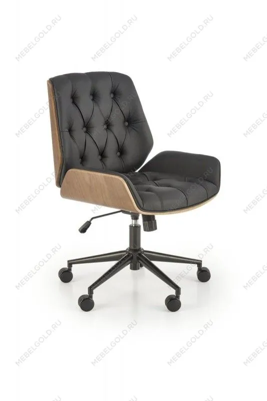 Кресло компьютерное Halmar GAVIN (ореховый/черный)