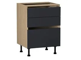 Дуб Палермо/Синий матовый