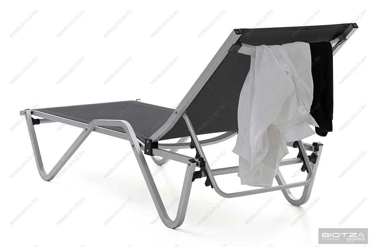 Шезлонг Hera алюминиевый, антрацит | изображение 18