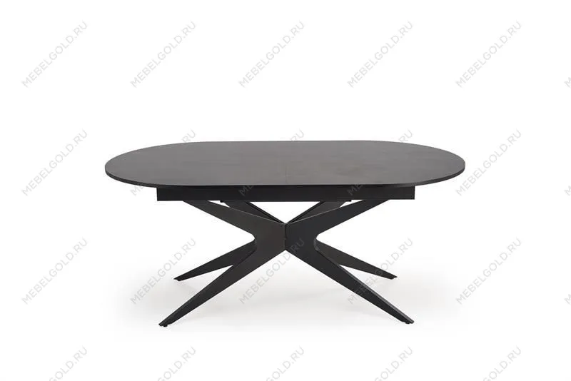Стол обеденный Halmar SANDRO раскладной (черный/черный) | изображение 1