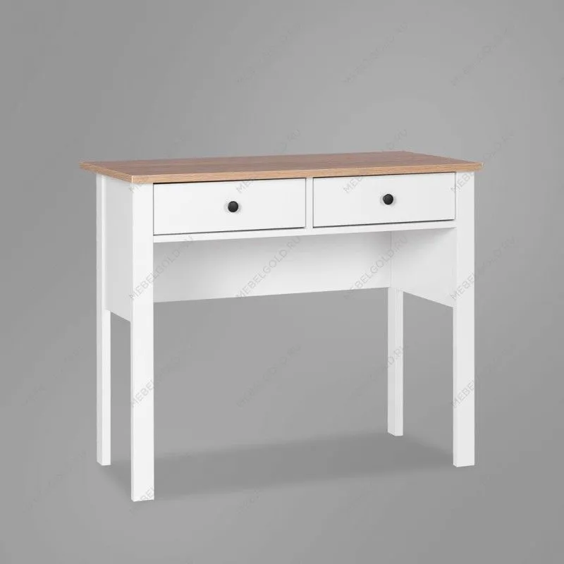 Стол туалетный Сага, 92х45, белый/ясень