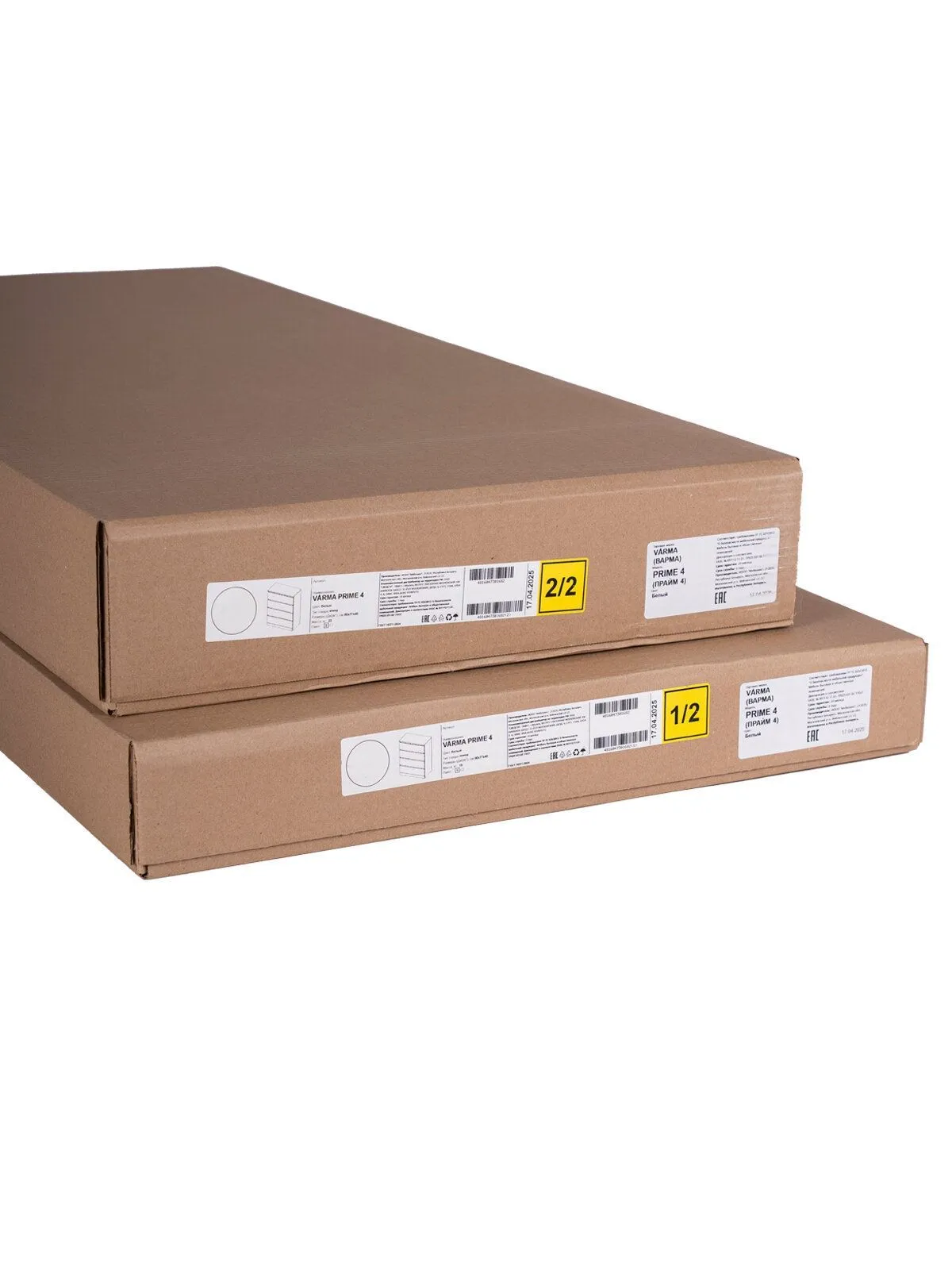 Комод Варма Прайм, 4 ящика, 80х100х48 см, эмаль, белый | изображение 12