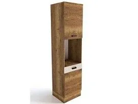 Пенал ПГ-60, Адель (600*570*2188) Дуб галифакс Табак, 20120