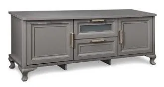 Тумба под телевизор Мокко серый камень