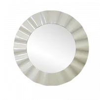 Зеркало круглое 1713(2) белый