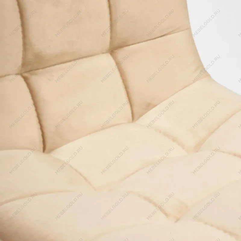 Стул барный CHILLY (mod.7095б) бежевый barkhat 5/черный | изображение 3