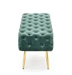 Скамья Halmar ATHENA (темно-зеленый/золотой) | изображение 6