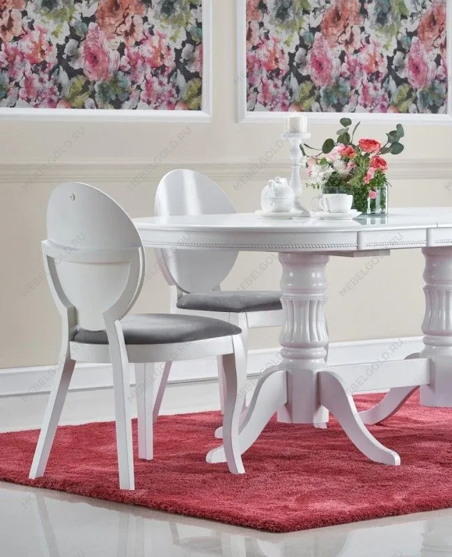 Стол обеденный Halmar JOSEPH раскладной (белый) | изображение 8