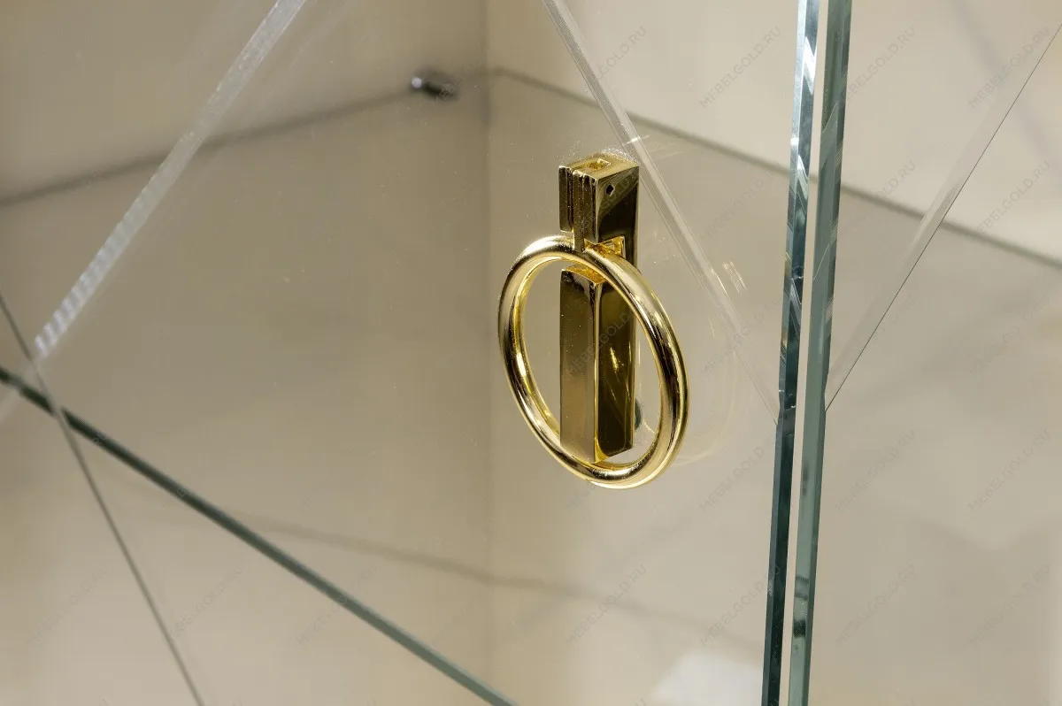 м. Марьина Роща - Витрина 1-ств. Римини (Белый/Золото) (Правая) РМВ1-1С | изображение 1