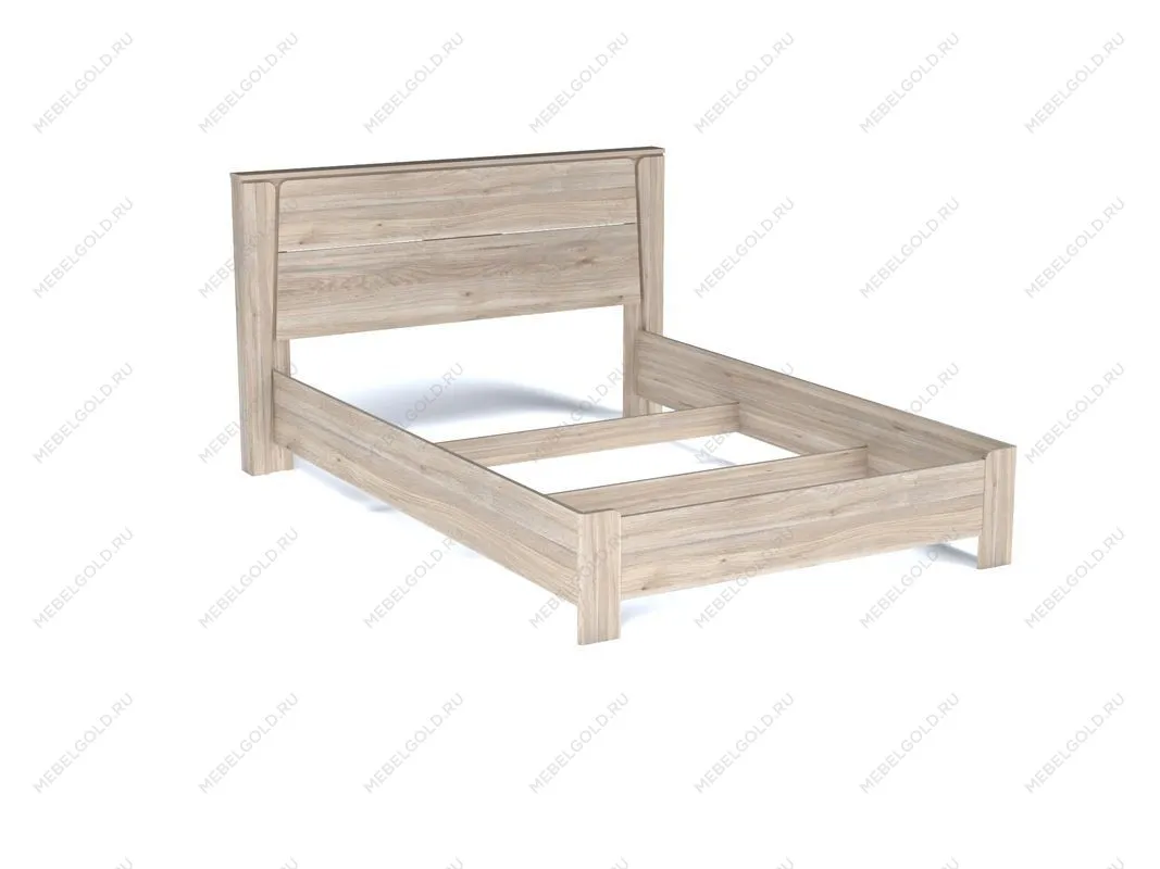 Кровать (каркас) 1400, Юта (1622*2130*1004) Дуб Мария, 12207 | изображение 1