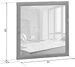 Зеркало Индиана JLUS/80 дуб саттер | изображение 2