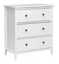 Комод Хитроу (3 ящ) (белый)