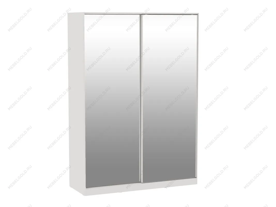 Шкаф купе с зеркальными дверями, Аврора (1624*604*2304) Дуб Мария/Кашемир