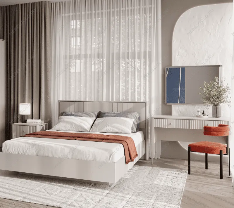 Кровать с подъемным механизмом с мягким элементом Далия LOZ160х200 персидский жемчуг | изображение 3