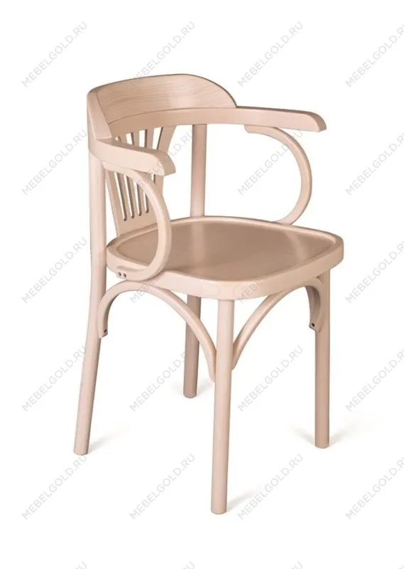 Стул Венский Михаэль твердый (беленый дуб)